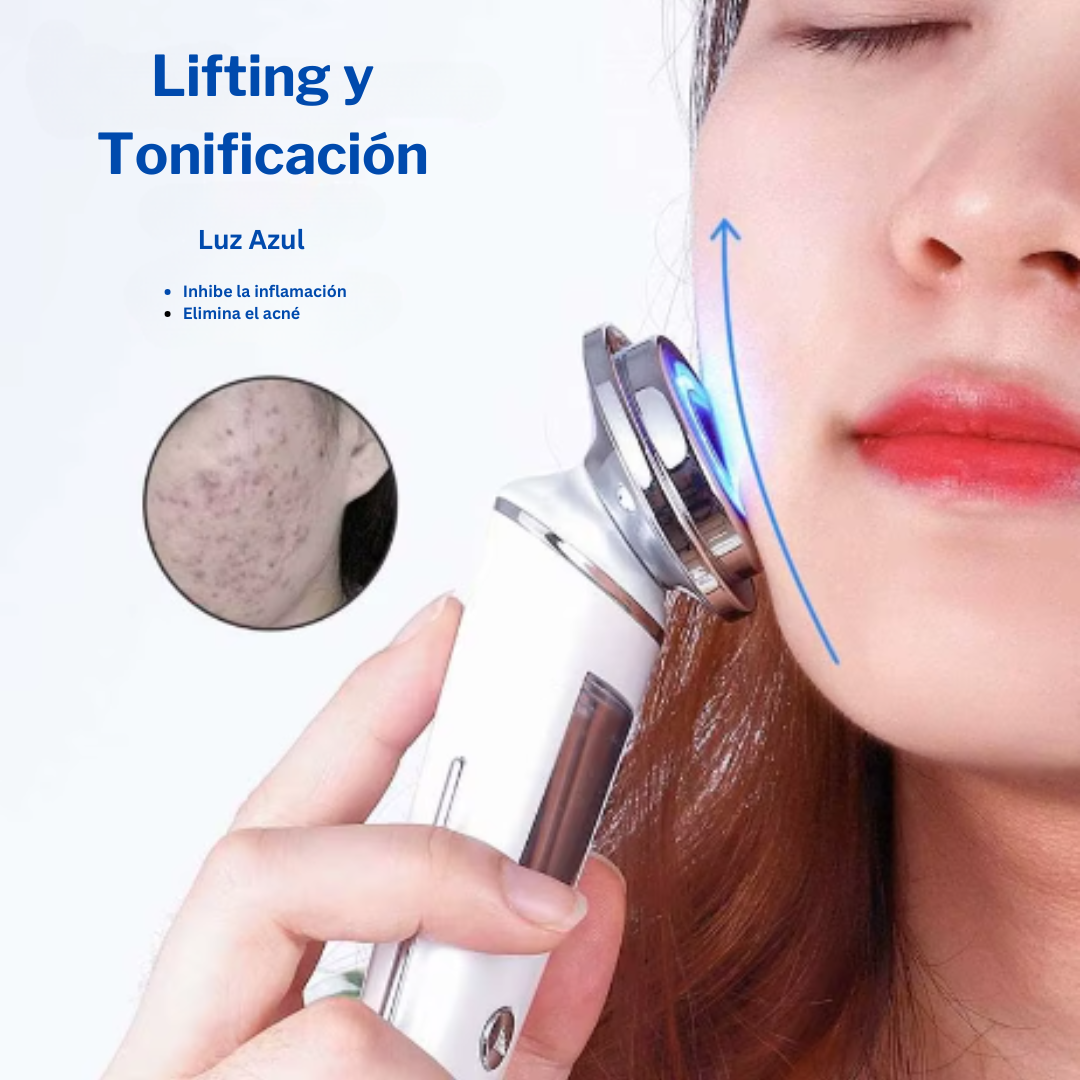 REJUVENECEDOR FACIAL SKIN LED 5 FUNCIONES