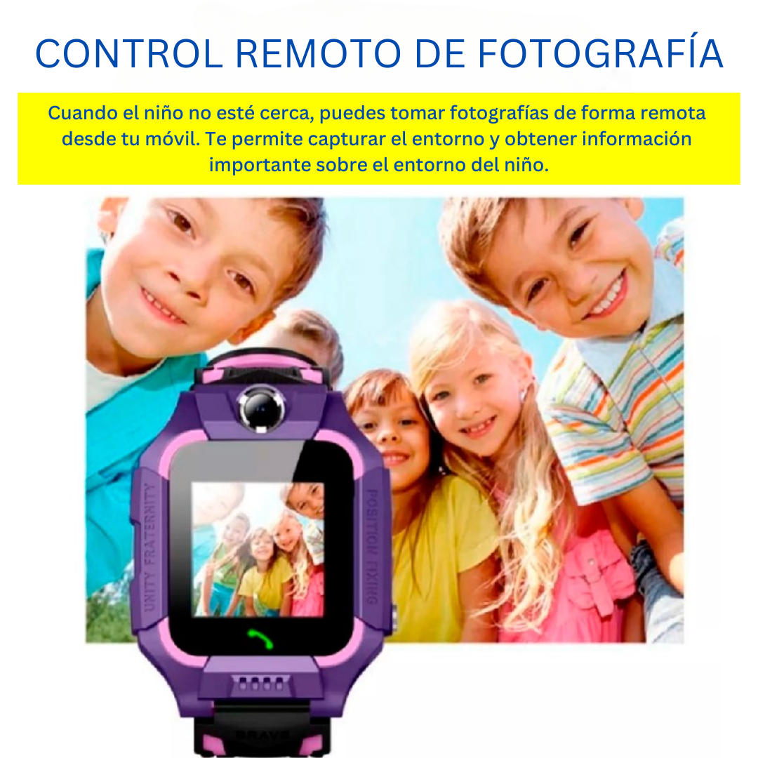 Reloj Inteligente Infantil Antiperdida