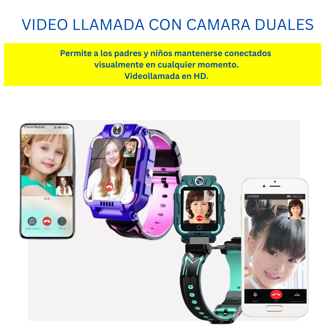 Reloj Inteligente Infantil Antiperdida